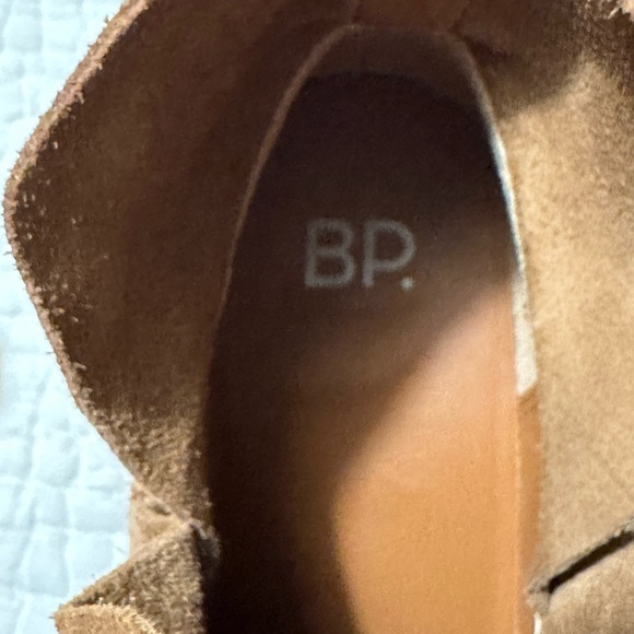 Nordstrom BP tan suede ankle boots - Picture 4 of 6
